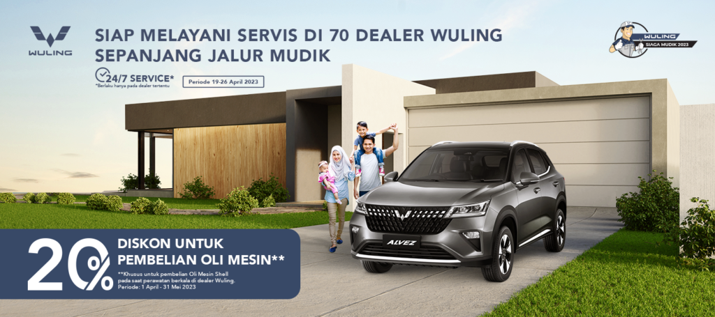 Mudik Makin Nyaman dengan ‘Wuling Siaga Mudik 2023’! Mudik Makin Nyaman dengan ‘Wuling Siaga Mudik 2023’!